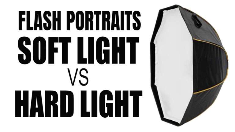 Soft Light or Hard Light for Flash Portraits?