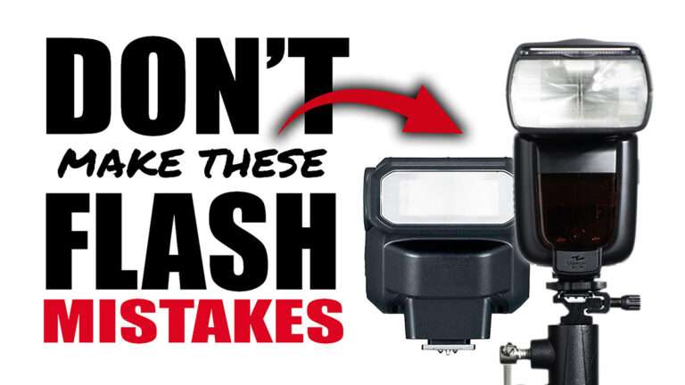 DON’T Make These FLASH Photography Mistakes
