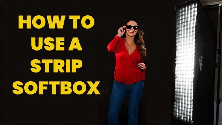 How to Use a Strip Softbox