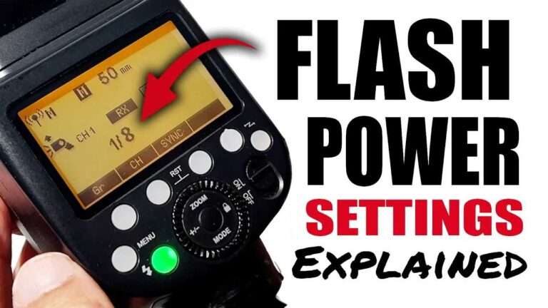 Flash Power Settings Explained
